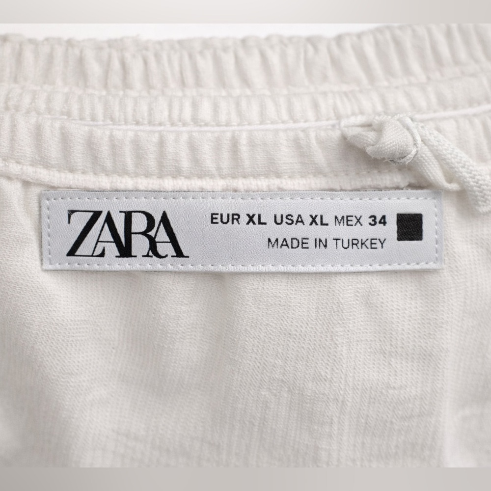 ZARA Men Jogger Sweatpants Size XL Elastic Waist Drawstring - Picture 4 of 5